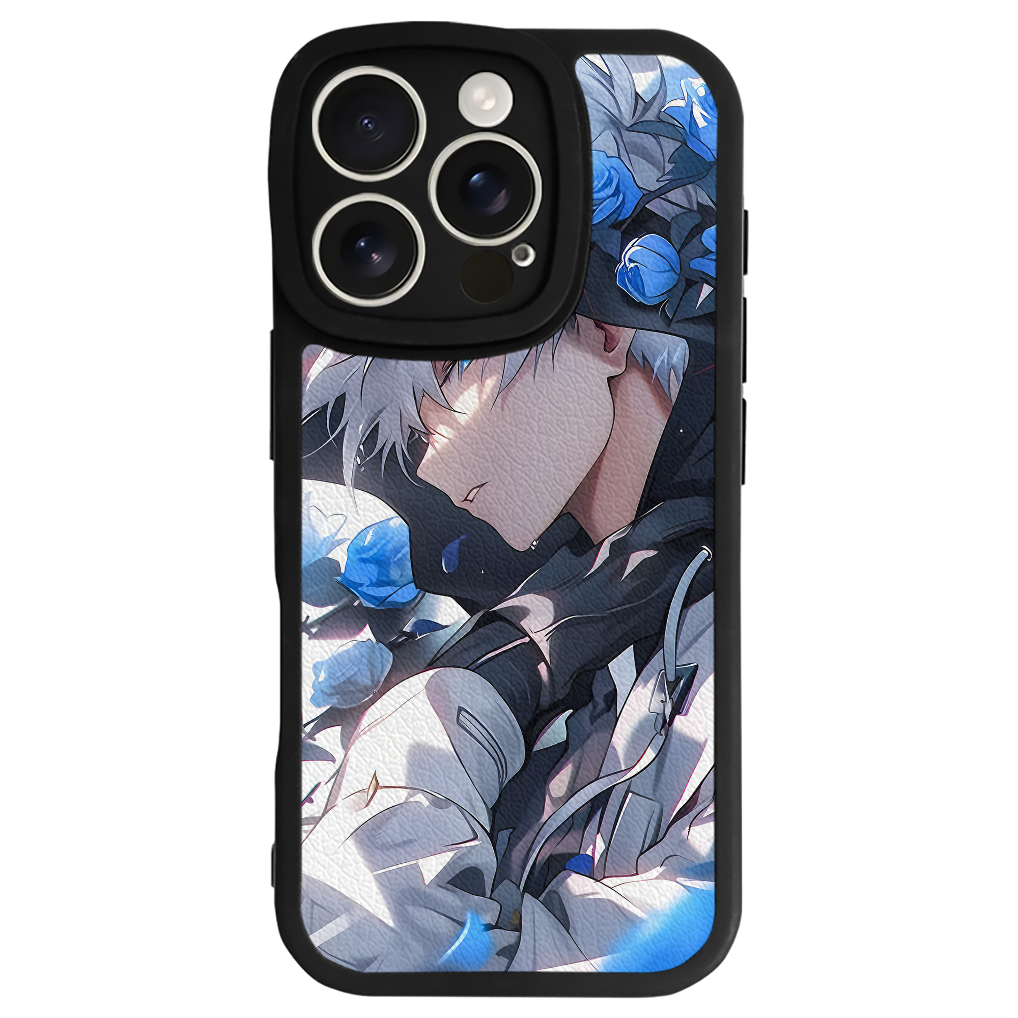 （画像用） 呪術廻戦 Jujutsu Kaisen 【iPhone 16シリーズ対応】シリコンスマホケース（レザー調） 材質：シリコン